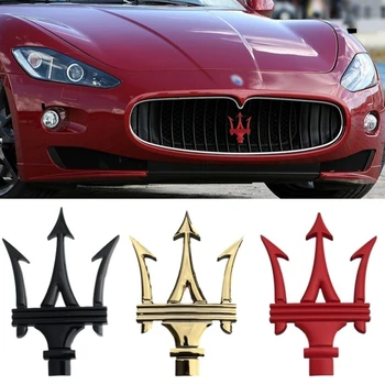 Значок Эмблемы Передней решетки Автомобиля Maserati Quattroporte Ghibli Cinquettroporte Levante Trident Gransport Gran Cabrio Granlusso