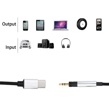 Сменный кабель USB Type C 2,5 мм, удлинитель для наушников Momentum/Momentum 2.0, накладные наушники с микрофоном