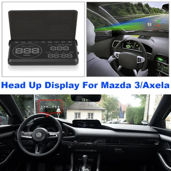 Автомобильный головной дисплей HUD Для Mazda 3 Axela Mazda3 2013-2020 2021 Авто Профессиональные Электронные аксессуары Экран безопасного вождения