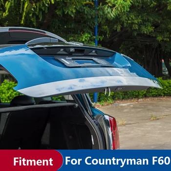 Накладка на заднюю дверь багажника из нержавеющей Стали для Mini Cooper New Countryman F60 2017 2018 Крышка края задней двери