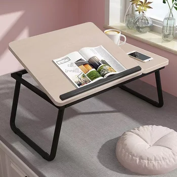 Складная кровать, маленький столик, тип кровати, мобильный компьютерный стол, регулируемый учебный стол, простая спальня, маленький столик, столик у окна