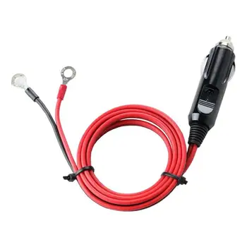 Удлинитель кабеля зажигалки 50 см, универсальный удлинитель провода, стабильный адаптер для зажигалки, кабель питания, удобный удлинитель 12-24 В