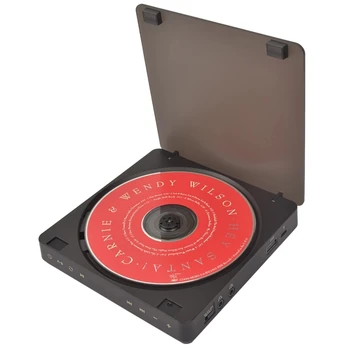 Kecag KC-708 1800 мАч 10 Часов автономной работы Цифровой Дисплей Портативный Проигрыватель компакт-дисков в стиле Ретро