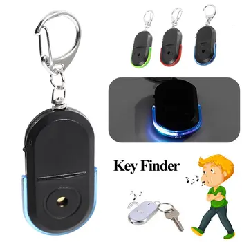 Новый умный анти-потерянный будильник, кошелек, телефон, локатор для поиска ключей, брелок, звук свистка со светодиодной подсветкой, мини-датчик для поиска ключей