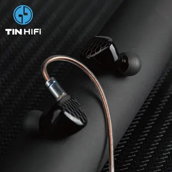 TINHIFI P1 MAX HiFi Проводные Наушники Best In Ear IEMs BIG PANDA 14,2 мм с Плоской диафрагмой и Монитором Драйвера со Съемным 2-контактным кабелем