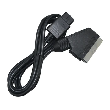 100 шт. Высококачественный кабель Scart для SNES для консоли Gamecube N64 аудио видео ТВ Игровой кабель, совместимый с системой NTSC