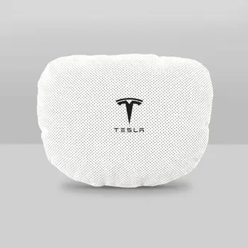Для Tesla Model 3 Y S X Флисовая подушка для шеи, Поясничная поддержка автомобильного сиденья, аксессуары для интерьера, повышение комфорта