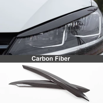 Наклейка на веко лампы головного света автомобиля Afly для VW Golf 7,5 MK7 2017 2018 2019, Аксессуары для отделки бровей фар