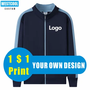 Высококачественная осенне-зимняя толстая куртка WESTCOOL с логотипом команды, фирменная вышивка, Индивидуальный дизайн, 6 цветов, Новинка 2022 года