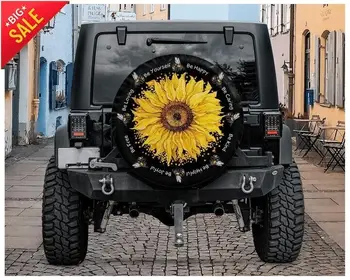 Чехол для запасного колеса Bee & Sunflower 32 