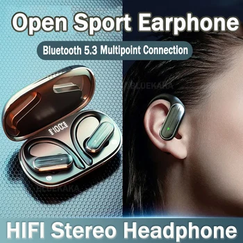 Наушники-ушной Крючок HIFI Спортивные Наушники Bluetooth 5.3 Бизнес-Сенсорная Гарнитура Длительного режима ожидания С Многоточечным Подключением Микрофона PK XT80