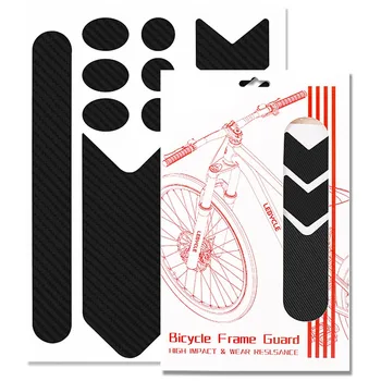 Наклейка на Велосипед, Набор Для защиты Рамы/Вилки, Износостойкий Противоскользящий Пастер, Рама для дорожного Велосипеда MTB, 3D Наклейка, Защитная крышка