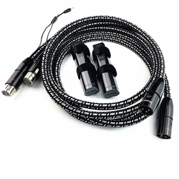 Соедините балансный кабель NIAGARA XLR с DBS напряжением 72 В
