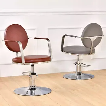 Эстетическое парикмахерское кресло Для маникюра, кресло для стилиста, Шампунь для салона, Кресло для педикюра, Шампунь для офиса, Мебель Sedia Girevole YR50BC