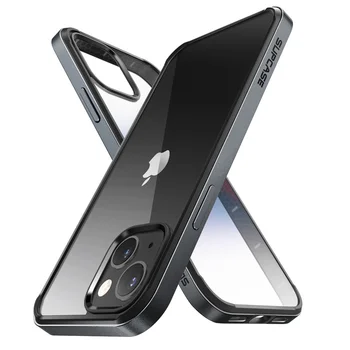 Чехол для iPhone 13 6,1 дюйма (выпуск 2021 года) SUPCASE UB Edge Slim Frame Cover с Внутренним бампером из ТПУ и прозрачной задней панелью