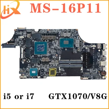 Материнская плата Для ноутбука MSI MS-16P31 MS-16P3 GE63 Материнская плата i5 i7 7-го поколения GTX1050Ti/V4G