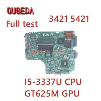 OUGEDA 12204-1 CN-055NJX 055NJX Для DELL Inspiron 14R 3421 5421 Материнская плата ноутбука I5-3337U CPU GT625M GPU Материнская плата Полностью протестирована