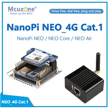 NanoPi NEO-модуль 4G Cat.1 LTE, NEO / NEO Core / NEO Air, бесплатный привод | бесплатный набор номера | подключи и играй, Debian