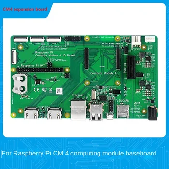 НОВИНКА-Плата расширения CM4 IO Board, поддерживающая USB-интерфейс для Raspberry Pie, Вычислительный модуль CM4, объединительная плата Core Board