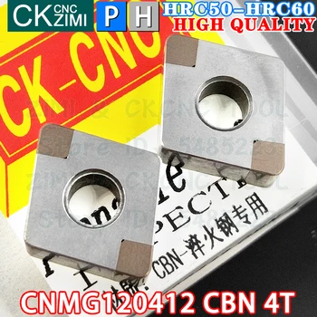 CNMG120412 CBN 4T CNMG 120412 CBN Вставки из нитрида бора Токарные вставки Инструменты Токарный станок с ЧПУ по металлу Инструменты для Закаленной стали