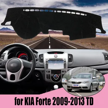 Внутренняя крышка приборной панели автомобиля Capet Cape для KIA Forte 2009-2013 TD Dashmat Солнцезащитный козырек накладка коврик для приборной панели