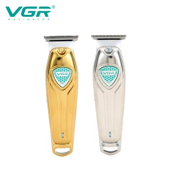 VGR триммер для волос V911, USB перезаряжаемая машинка для стрижки волос, парикмахерское масло для отбеливания волос, гравировка, машинка для стрижки волос