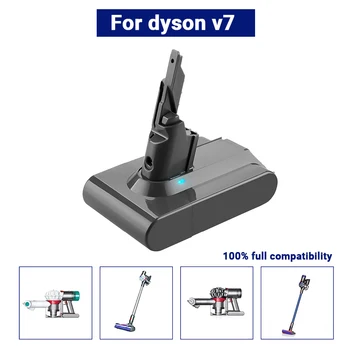 Для Dyson V7 Аккумулятор 21,6 В 12800 мАч литиевый ПУШИСТЫЙ V7 Animal V7 Pro 225403 229687 Инструменты Аккумуляторная Батарея
