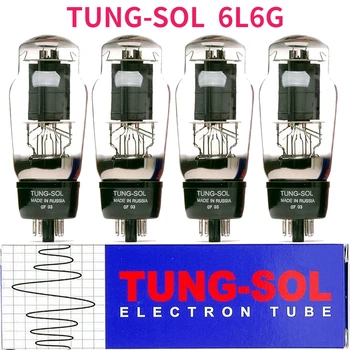 Замена Вакуумной трубки TUNG-SOL 6L6G 6P3P 6L6 KT66 Ламповый Усилитель Hi-FI Аудио Усилитель Оригинальный Высокоточный Динамик