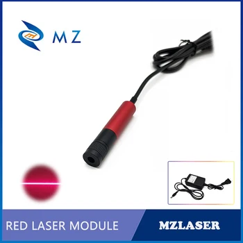 Лазерный модуль Red Line D12mm 635nm 30mW с регулируемой фокусировкой 110 Градусов Высококачественный стеклянный объектив с адаптером