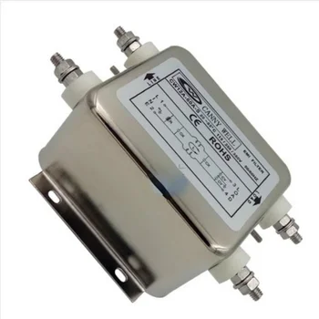 Мощный фильтр электромагнитных помех CW12A 50A 60A 10A 20A 30A 40A S для очистки от однофазного переменного тока 220 В