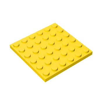 Строительные блоки, совместимые с LEGO 3958, пластина 6 x 6, технические аксессуары MOC, набор деталей для сборки, кирпичи DIY