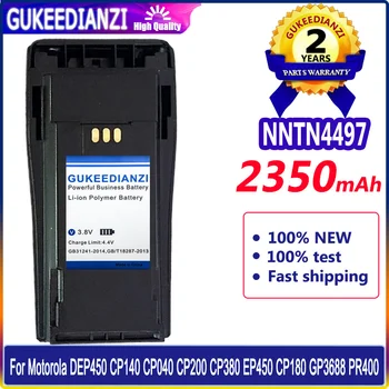 Новый Аккумулятор Bateria 2350 мАч NNTN4497 Для Motorola DEP450 CP140 CP040 CP200 CP380 EP450 CP180 GP3688 PR400 Высококачественный Аккумулятор