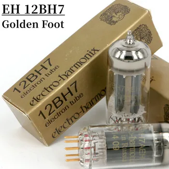 Вакуумная трубка EH 12BH7 12BH7A Золотая Ножка Заменяет 6N6 7119 для Электронного лампового усилителя HIFI Audio Amp Оригинальное Точное соответствие