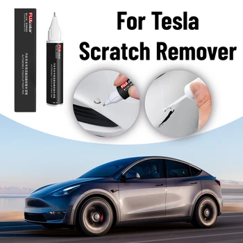 Ручки для удаления царапин Tesla, подходящие для Tesla Model 3 X Y S, ручка для ремонта автомобильной краски, черная, белая, для ремонта ступицы колеса