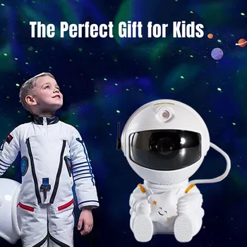 Новый Астронавт Звездный Проектор Проектор Звездного Неба Галактика Лампа Ночник Для Украшения Спальни Домашние декоративные подарки Детям