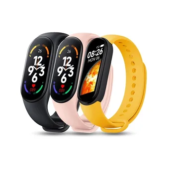 Смарт-часы M7 Для Мужчин И Женщин Smartband, смарт-часы для измерения сердечного ритма, Фитнес-трекер, спортивный смарт-браслет для измерения артериального давления