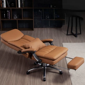 Игровое Кожаное Офисное кресло Boss Удобный диван для гостиной с поворотной спинкой Компьютерное кресло для совещаний Офисная мебель Sillas De Oficina