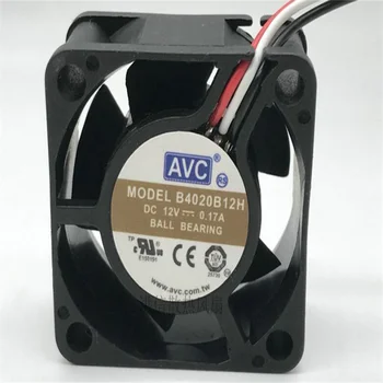 AVC B4020B12H 4 см 4020 12 В 0.17A 3-проводной вентилятор охлаждения