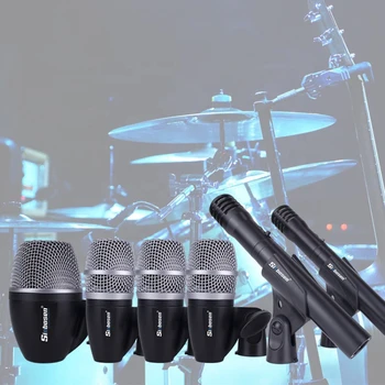 Профессиональная ударная установка джаз-бэнда, Микрофон для живого выступления