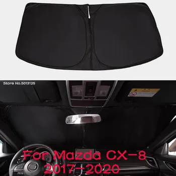 Абажур на переднее стекло автомобиля, Солнцезащитный крем, теплоизоляция, шторка на лобовое стекло для Mazda CX-8 CX8 2019 2020 2021