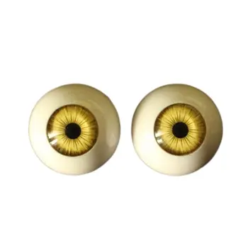 24 мм Акриловые Глаза Кукла Реборн Комплект Глазные яблоки Имитируют 1： 1 Аксессуары Для Куклы С Полым Полукруглым Глазом