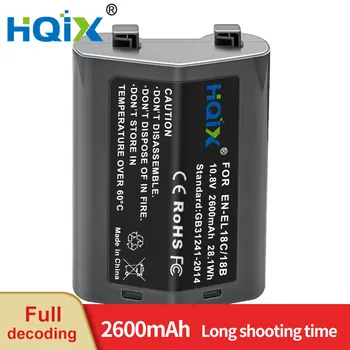 HQIX для NIKON Z9 D5 D6 D4 D800 MB-D12 Камера EN-EL18 Зарядное Устройство Батарея